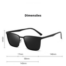 Óculo de Sol Vintage Polarizado