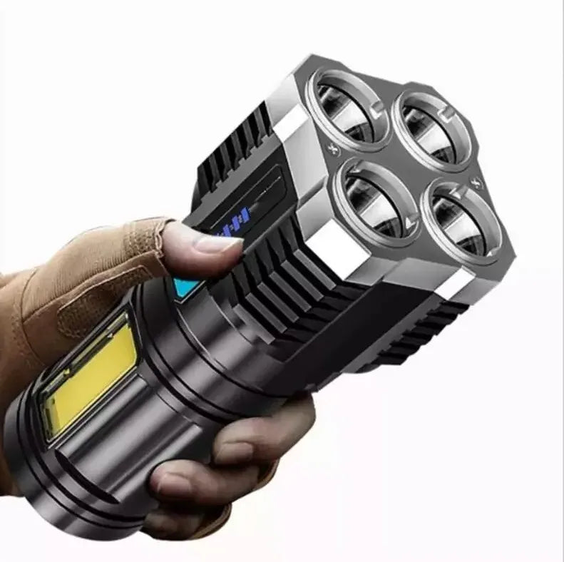 Lanterna Profissional à Prova D'água LED e Recarregável