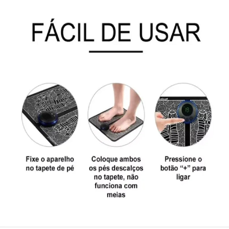 Tapete Massageador para os Pés