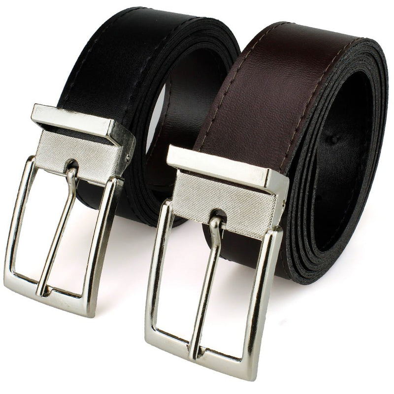 Kit de 2 Cintos Casual Sintético