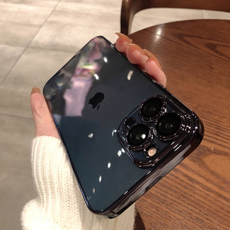 Capinha para Iphone Transparente - Protege a Câmera