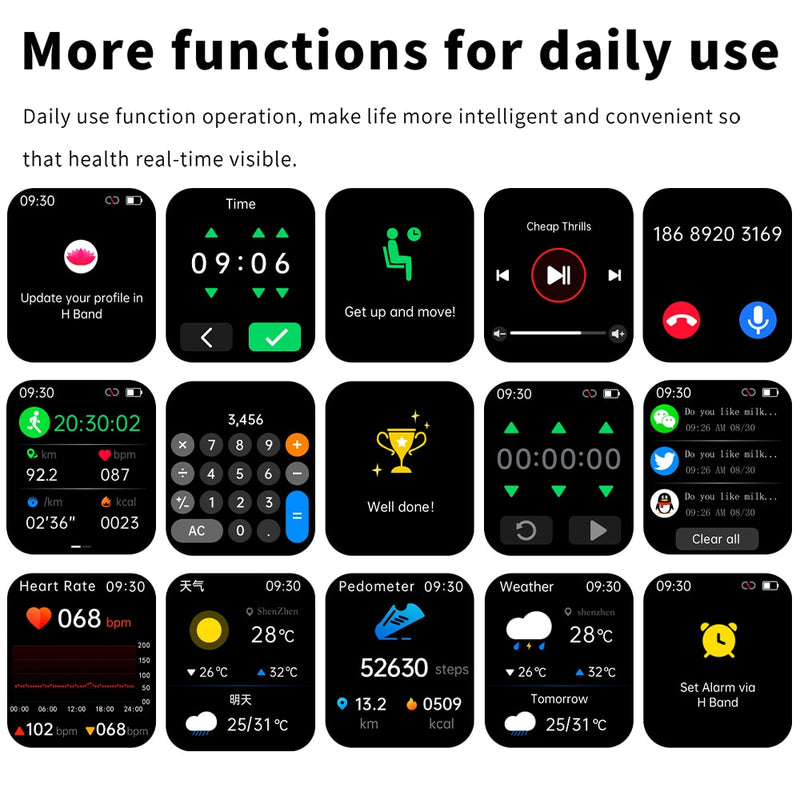 Smartwatch GlicoWatch™