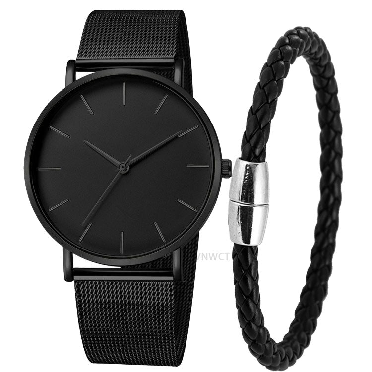 Relógio Ultra Fino e Pulseira