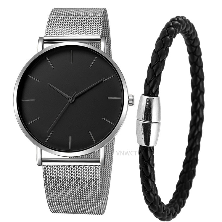 Relógio Ultra Fino e Pulseira