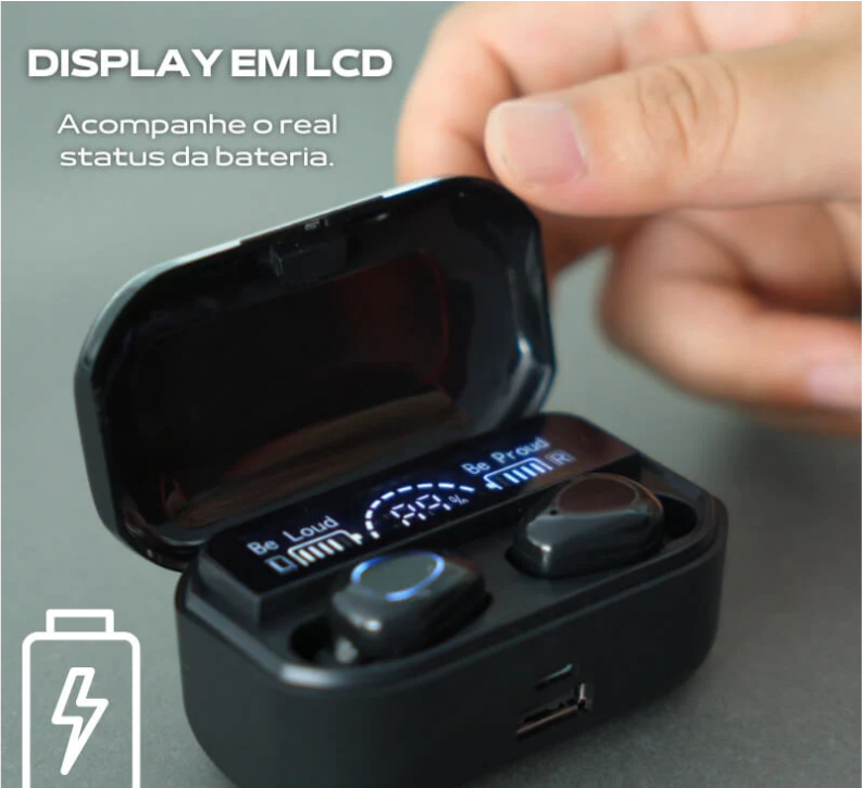 Fone Bluetooth à Prova D'água - AlphaPod Pro
