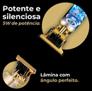 Máquina De Barbear Profissional Recarregável