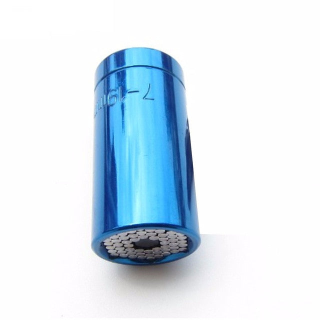 Binoax 1 pc 7-19mm aperto chave inglesa mágica multi função universal soquete da catraca adaptador de broca ferramentas mão do carro kit de reparo