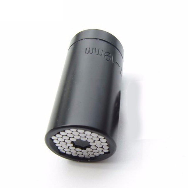 Binoax 1 pc 7-19mm aperto chave inglesa mágica multi função universal soquete da catraca adaptador de broca ferramentas mão do carro kit de reparo