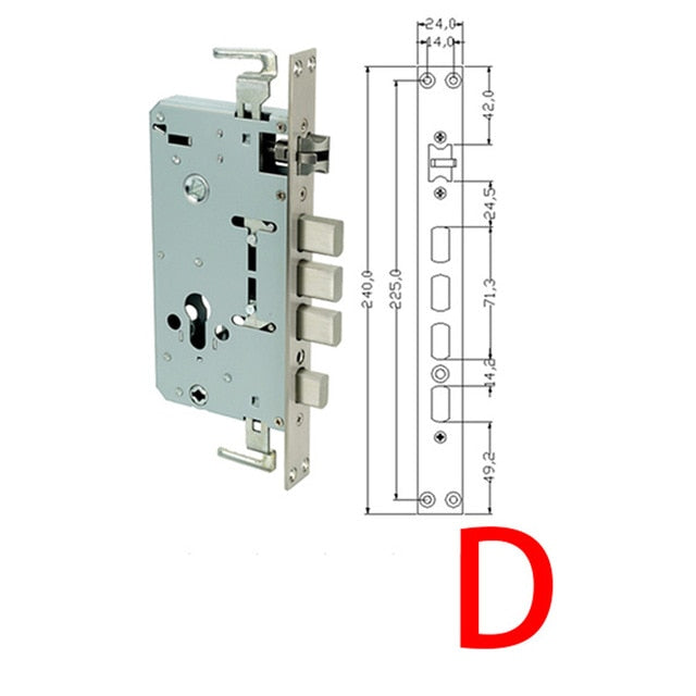 Digital inteligente Fechadura Da Porta de Segurança Fechadura Eletrônica Inteligente Fingerprint/Código Digital/Smart Card/Cartão de Chave de Casa Inteligente Bloqueio