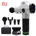 Fascia arma sem fio recarregável estimulador muscular tecido profundo dispositivo massageador corpo relaxamento emagrecimento moldar alívio da dor