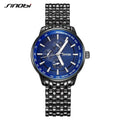 Mais novo sinobi senhoras relógios de luxo da marca superior pulseira de metal relógio de pulso feminino presentes relógio de quartzo promoção relogio masculino