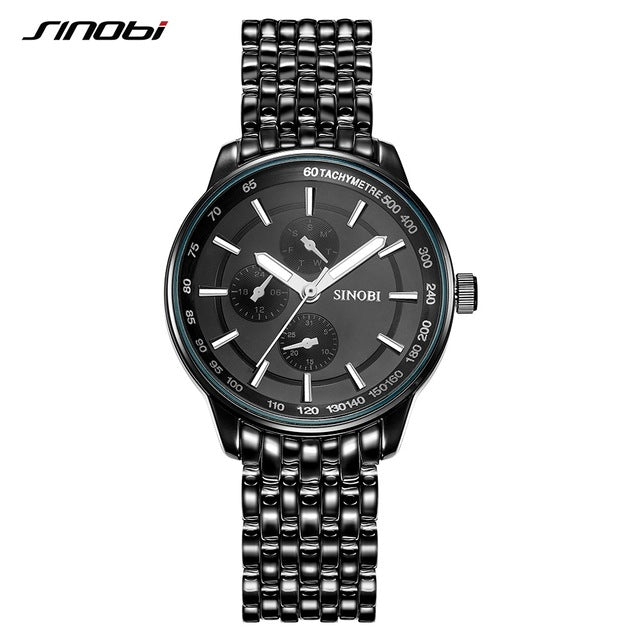 Mais novo sinobi senhoras relógios de luxo da marca superior pulseira de metal relógio de pulso feminino presentes relógio de quartzo promoção relogio masculino