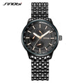 Mais novo sinobi senhoras relógios de luxo da marca superior pulseira de metal relógio de pulso feminino presentes relógio de quartzo promoção relogio masculino