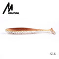 Meredith fácil shiner iscas de pesca 50mm 75mm 100mm 130mm wobblers carpa pesca iscas macias silicone artificial duplo cor iscas