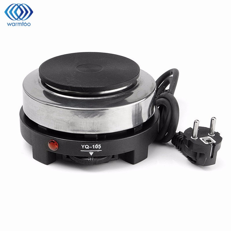 Mini fogão elétrico placa quente placa de cozinha multifuncional café chá aquecedor eletrodomésticos placas quentes para cozinha 220 v 500 w