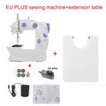 Mini máquina de costura elétrica para casa máquina de costura para costura máquina de costura portátil luz ajuste de velocidade
