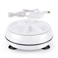 Mini máquina de lavar portátil esterilização de turbina ultra-sônica remove a sujeira arruela cabo usb para viagem de negócios em casa