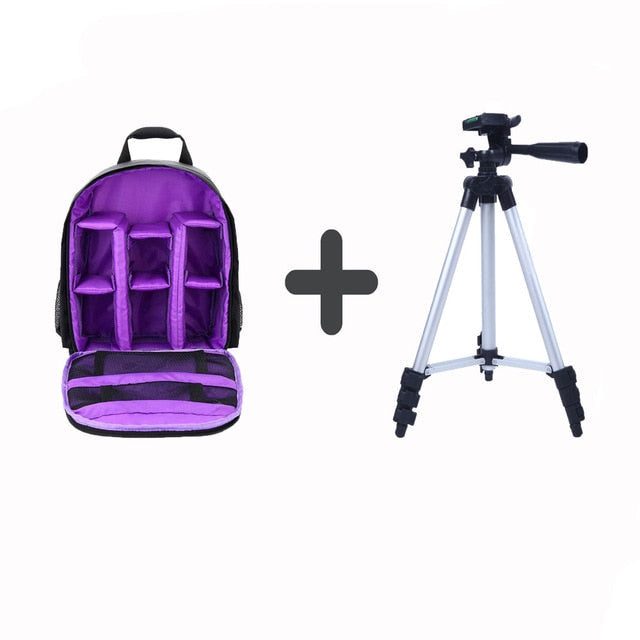 Multi-funcional câmera mochila de vídeo digital dslr saco impermeável ao ar livre câmera foto saco caso para nikon/para canon/dslr