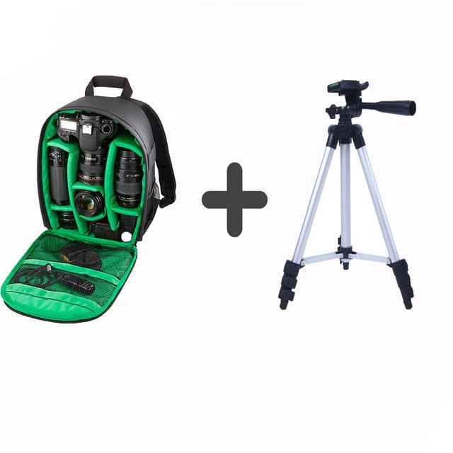 Multi-funcional câmera mochila de vídeo digital dslr saco impermeável ao ar livre câmera foto saco caso para nikon/para canon/dslr