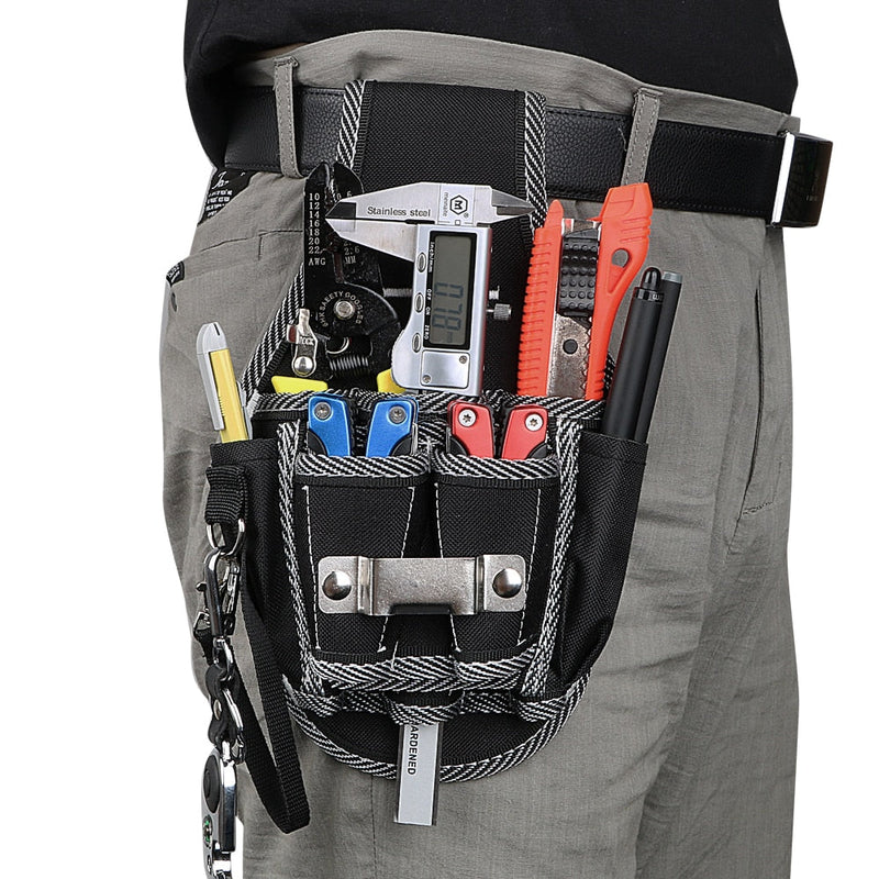 NICEYARD Broca Chave De Fenda Kit Utilitário Titular Broca de Martelo Saco de Armazenamento Bolso Cintura Ferramenta Saco Bolsa de Cinto de Ferramentas De Carpinteiro