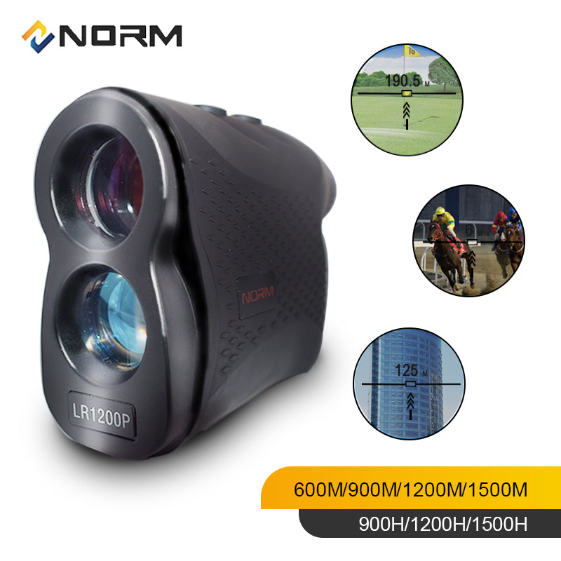 NORMA Laser Rangefinder 600M 900M 1200M 1500M Laser Medidor de Distância para o Esporte de Golfe, Caça, Pesquisa