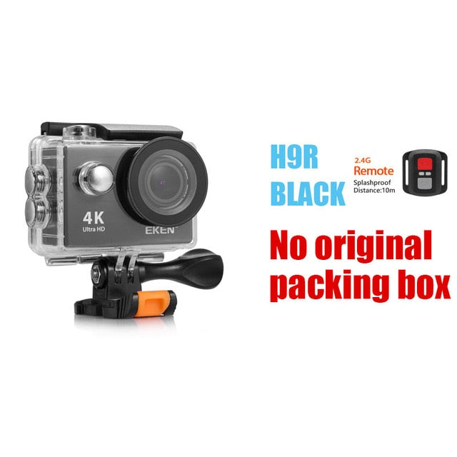 Nova chegada! original eken h9r/h9 ultra hd 4 k câmera de ação 30m à prova dwaterproof água 2.0 screen tela 1080p esporte câmera ir extrema pro cam