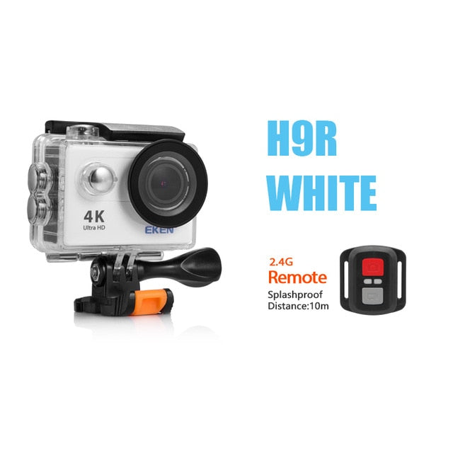 Nova chegada! original eken h9r/h9 ultra hd 4 k câmera de ação 30m à prova dwaterproof água 2.0 screen tela 1080p esporte câmera ir extrema pro cam