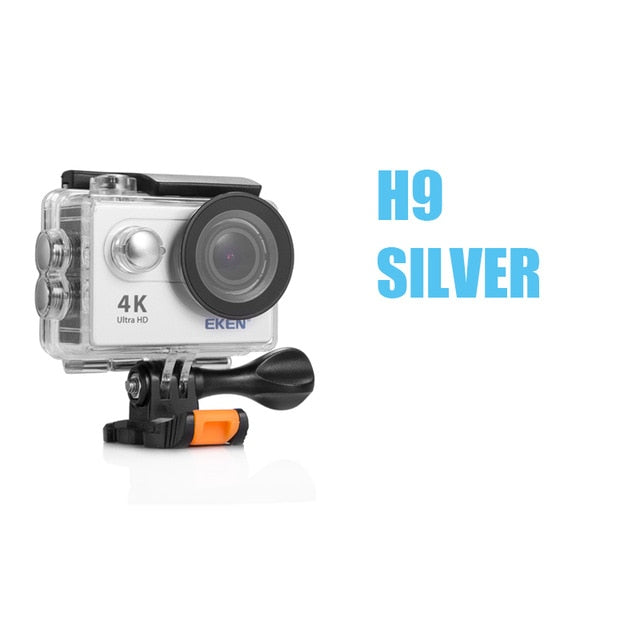 Nova chegada! original eken h9r/h9 ultra hd 4 k câmera de ação 30m à prova dwaterproof água 2.0 screen tela 1080p esporte câmera ir extrema pro cam
