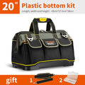 Nova ferramenta sacos tamanho 13 16 18 20 à prova dwaterproof água sacos de ferramentas grande capacidade saco ferramentas