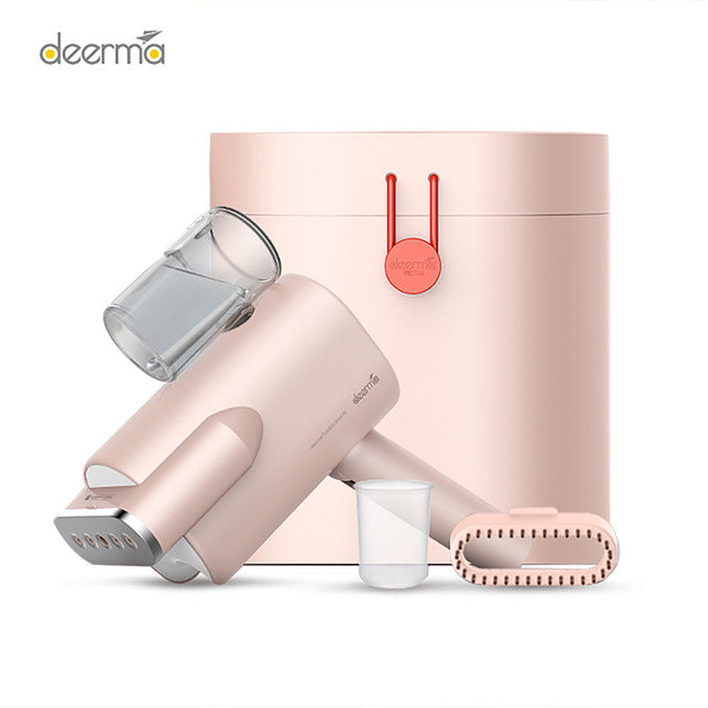 Novo 2019 1 deerma handheld vestuário vapor elétrico dobrável ferro roupas rugas esterilização para eletrodomésticos