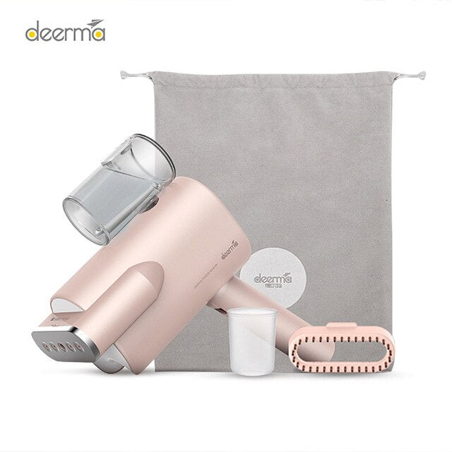 Novo 2019 1 deerma handheld vestuário vapor elétrico dobrável ferro roupas rugas esterilização para eletrodomésticos
