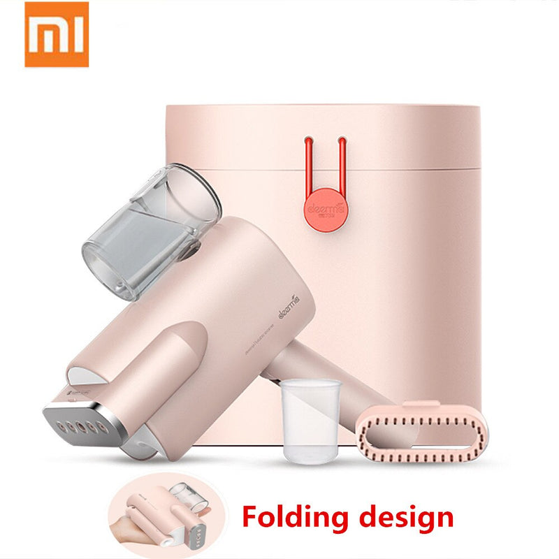 Novo 2019 1 deerma handheld vestuário vapor elétrico dobrável ferro roupas rugas esterilização para eletrodomésticos