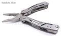 Novo design workpro 15 em 1 premium bolso multitool com bainha faca alicate viu chave de fenda tesoura ferramentas ao ar livre