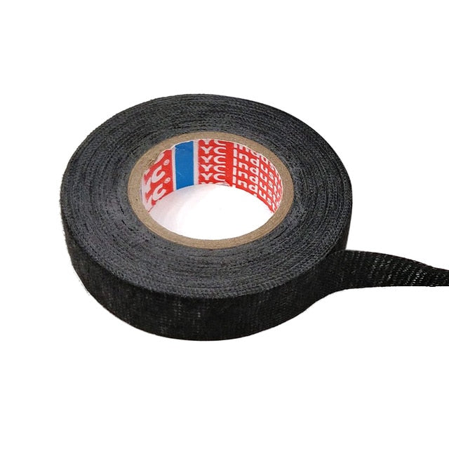 O envio gratuito de 9/15/19/25/32mm x 15m resistente ao calor tecido fita adesiva fios fita teares tecido pano fita adesiva
