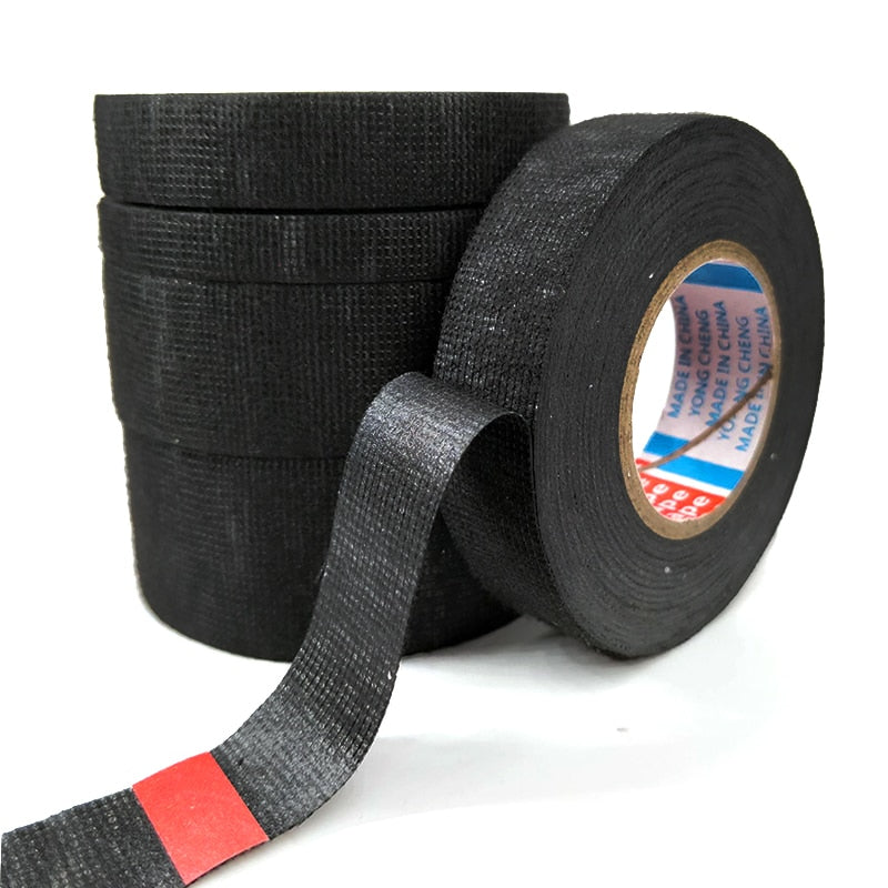 O envio gratuito de 9/15/19/25/32mm x 15m resistente ao calor tecido fita adesiva fios fita teares tecido pano fita adesiva