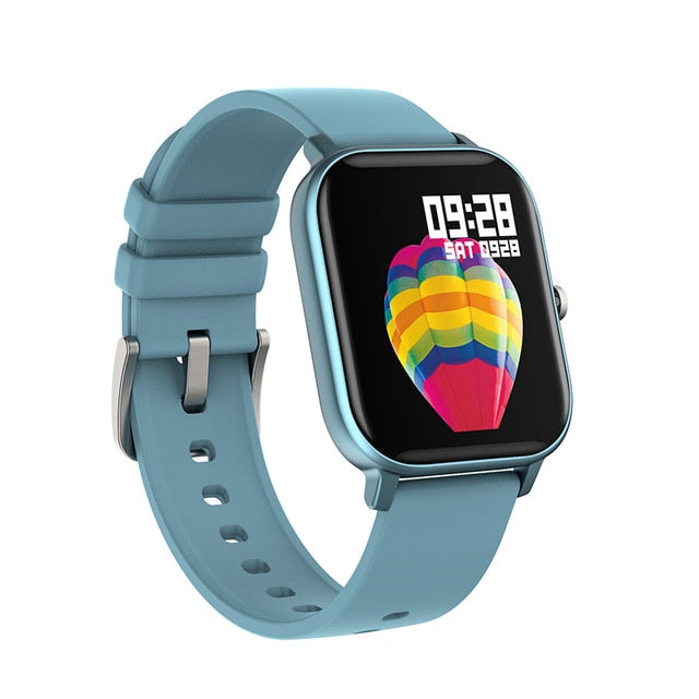 P8 relógio inteligente das mulheres dos homens ip67 à prova dip67 água rastreador de fitness esporte monitor freqüência cardíaca toque completo smartwatch para amazfit gts xiaomi