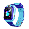 Q12b crianças relógio inteligente telefone à prova dlbs água lbs smartwatch crianças posicionamento chamada 2g sim cartão localizador remoto relógio meninos meninas