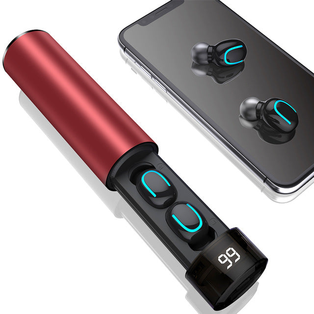 Q67 tws fones de ouvido sem fio 3d estéreo mini fone de ouvido bluetooth 5.0 com microfone duplo esportes à prova dauto água fone de emparelhamento automático