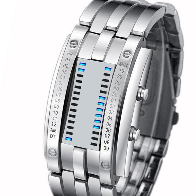 SKMEI Moda Criativa Relógios Homens Marca De Luxo LED Digital Display 50 m amante de Pulso À Prova D' Água Relogio masculino