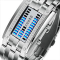 SKMEI Moda Criativa Relógios Homens Marca De Luxo LED Digital Display 50 m amante de Pulso À Prova D' Água Relogio masculino
