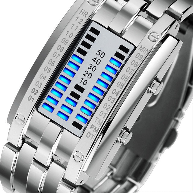 SKMEI Moda Criativa Relógios Homens Marca De Luxo LED Digital Display 50 m amante de Pulso À Prova D' Água Relogio masculino