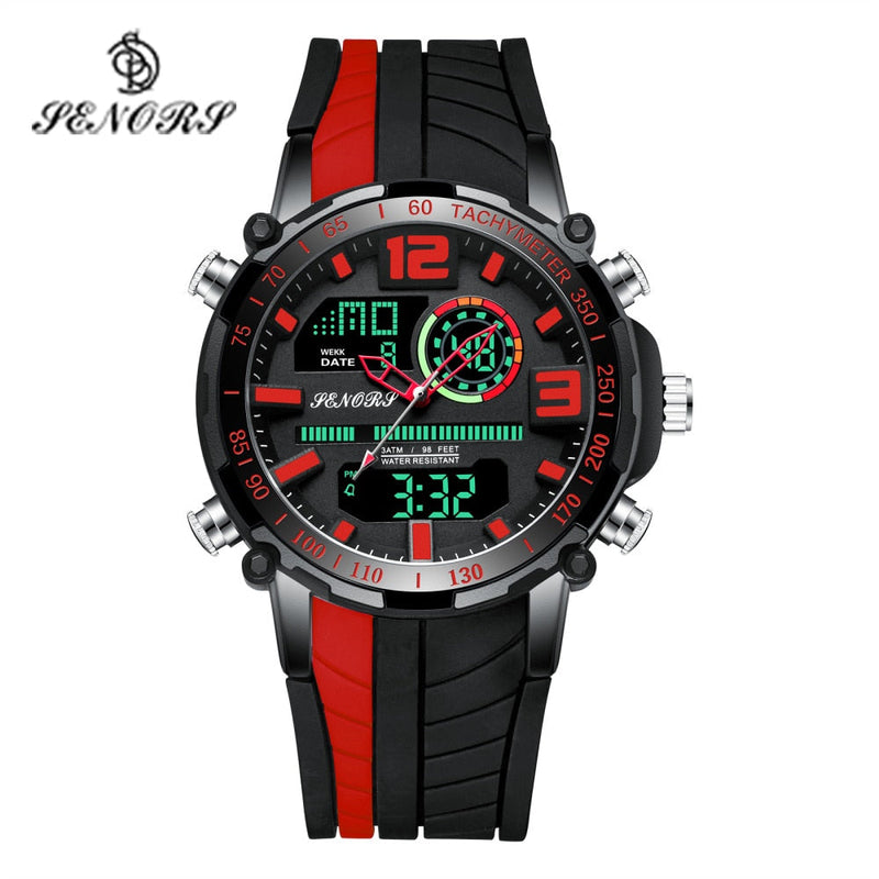 Senors esportes relógio masculino famoso led digital relógios masculinos relojes deportivos herren uhren reloj homme