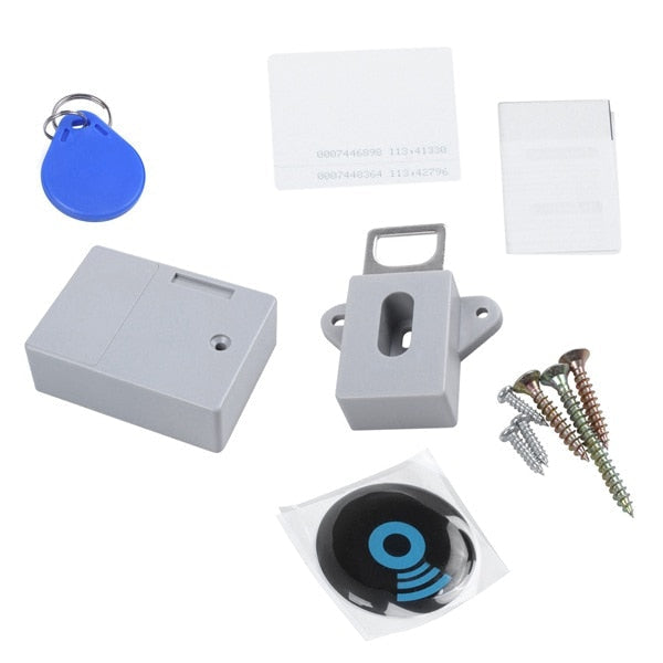 Shgo-invisível escondido rfid abertura livre sensor inteligente armário de bloqueio armário armário sapato armário gaveta fechadura da porta
