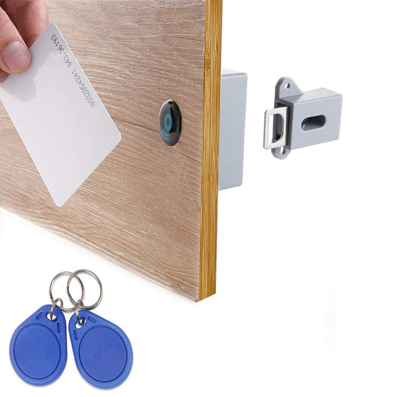 Shgo-invisível escondido rfid abertura livre sensor inteligente armário de bloqueio armário armário sapato armário gaveta fechadura da porta