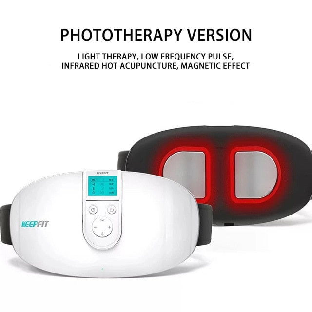 Terapia de luz infravermelha do pulso da massagem lombar efeito magnético de baixa frequência fisioterapia lombar da coluna