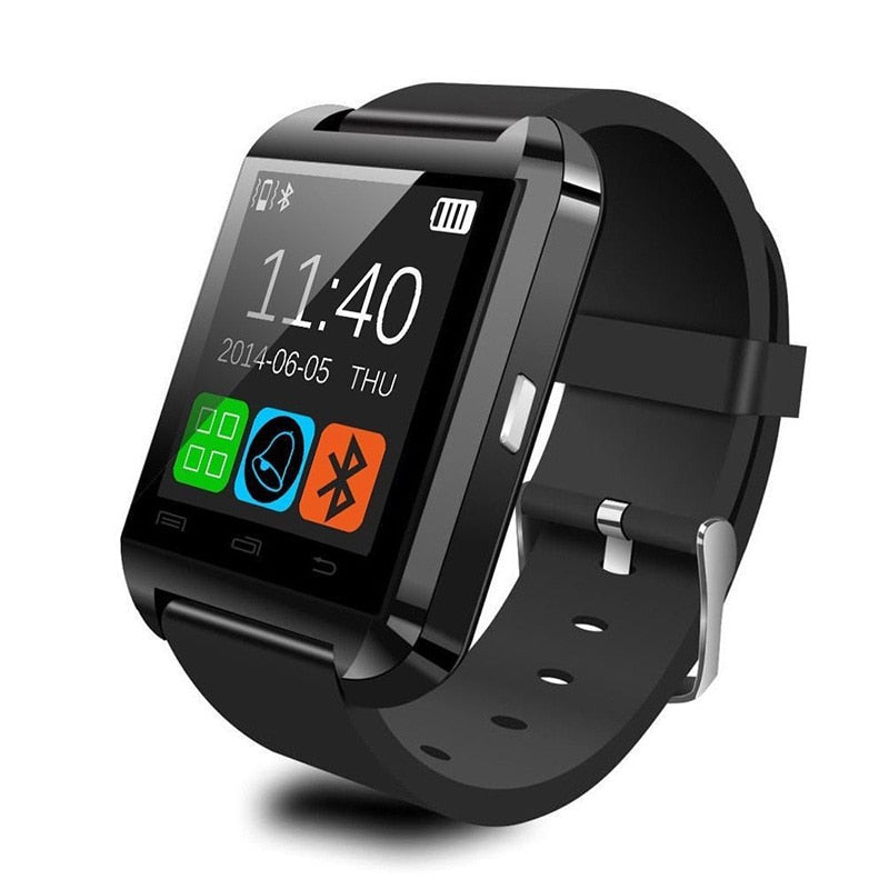 U8 bluetooth relógio inteligente relógio de pulso smartwatch com monitor do sono remoto câmera pedômetro para iphone samsung smartphone