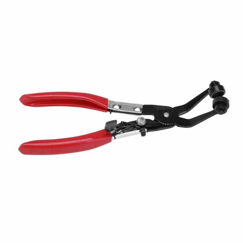 Veículo automático braçadeira de mangueira 45 graus ângulo dobrado nariz braçadeira de mangueira clipe alicates reparação de automóveis ferramentas ferramenta de friso multitool venda quente