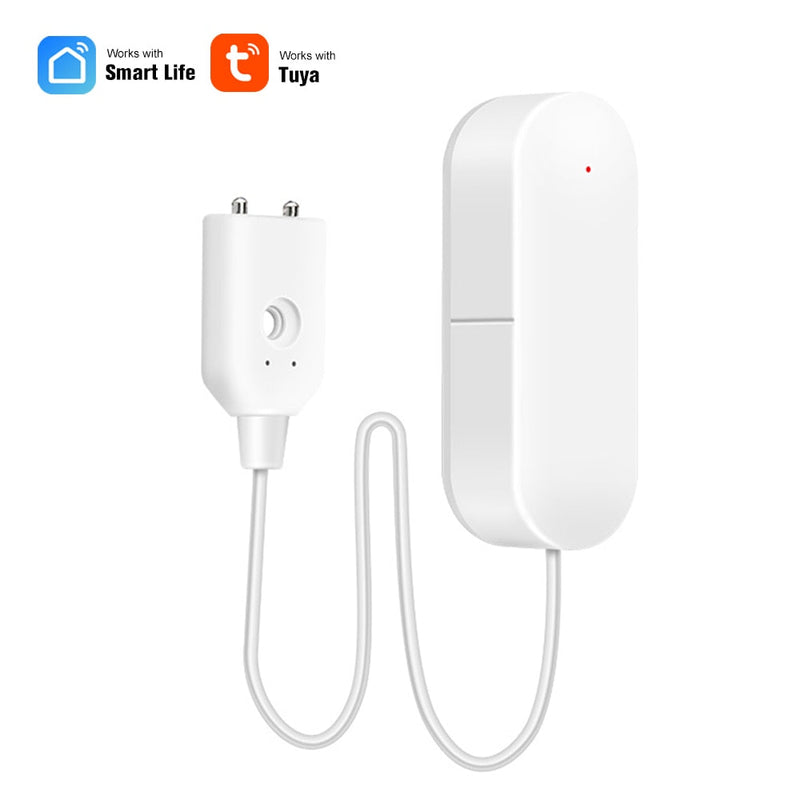Wifi detector de vazamento de água sensor de vazamento de água sem fio detector de nível de água sensor de alarme de vazamento de água casa inteligente à prova dwaterproof água