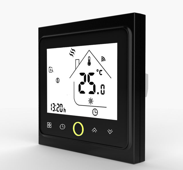Wifi inteligente termostato controlador de temperatura para água/piso elétrico aquecimento água/caldeira a gás funciona com alexa casa do google