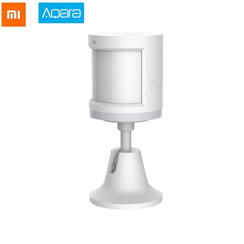 Xiao mi aqara corpo humano sensor de movimento do corpo inteligente zigbee conexão mi jia gateway mi casa app controle remoto
